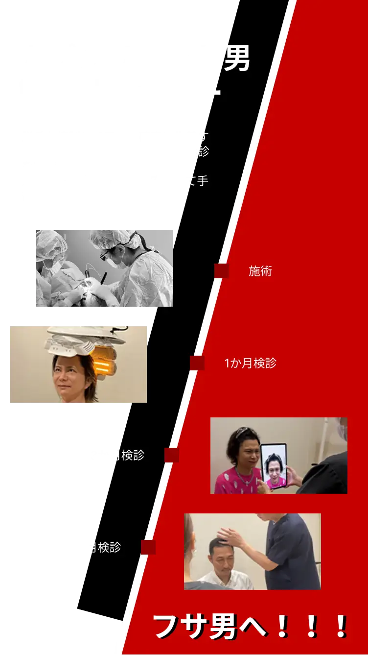 カプクリのフサ男製造計画フロー